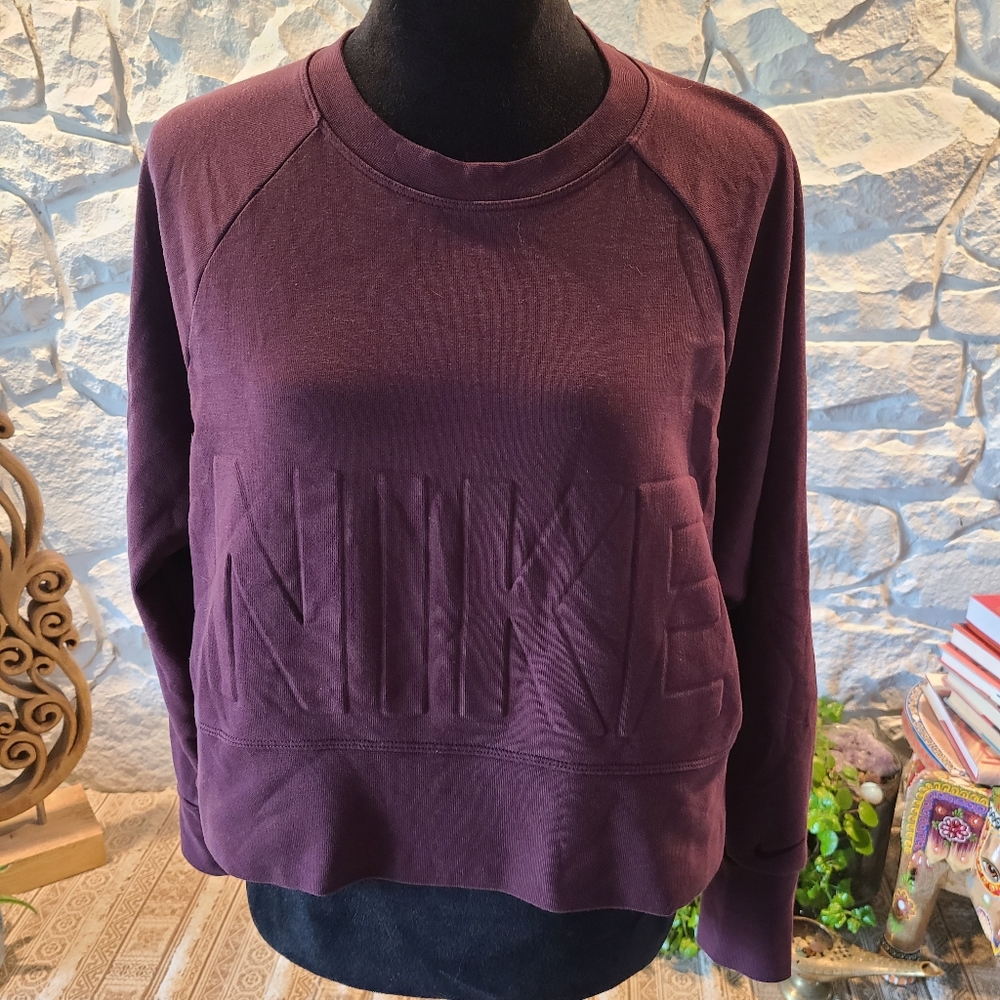 Nike Maroon Workout sweater